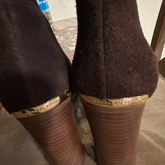 Michael Kors Brown Ankle Boots - Picture 3 of 5